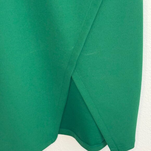 Kensie Emerald Green Short Sleeve Sheath Dress | Size 4 - Picture 2 of 4